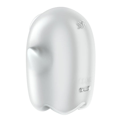 Satisfyer Glowing Ghost - White - Glow in Dark White USB Rechargeable Air Pulse Stimulator-4060057