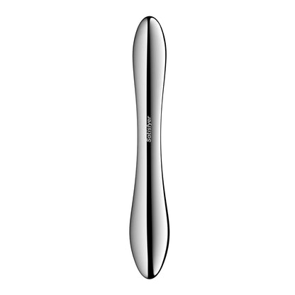 Satisfyer Pure Gravity 1 - Chrome Steel 22 cm Dildo-4066981