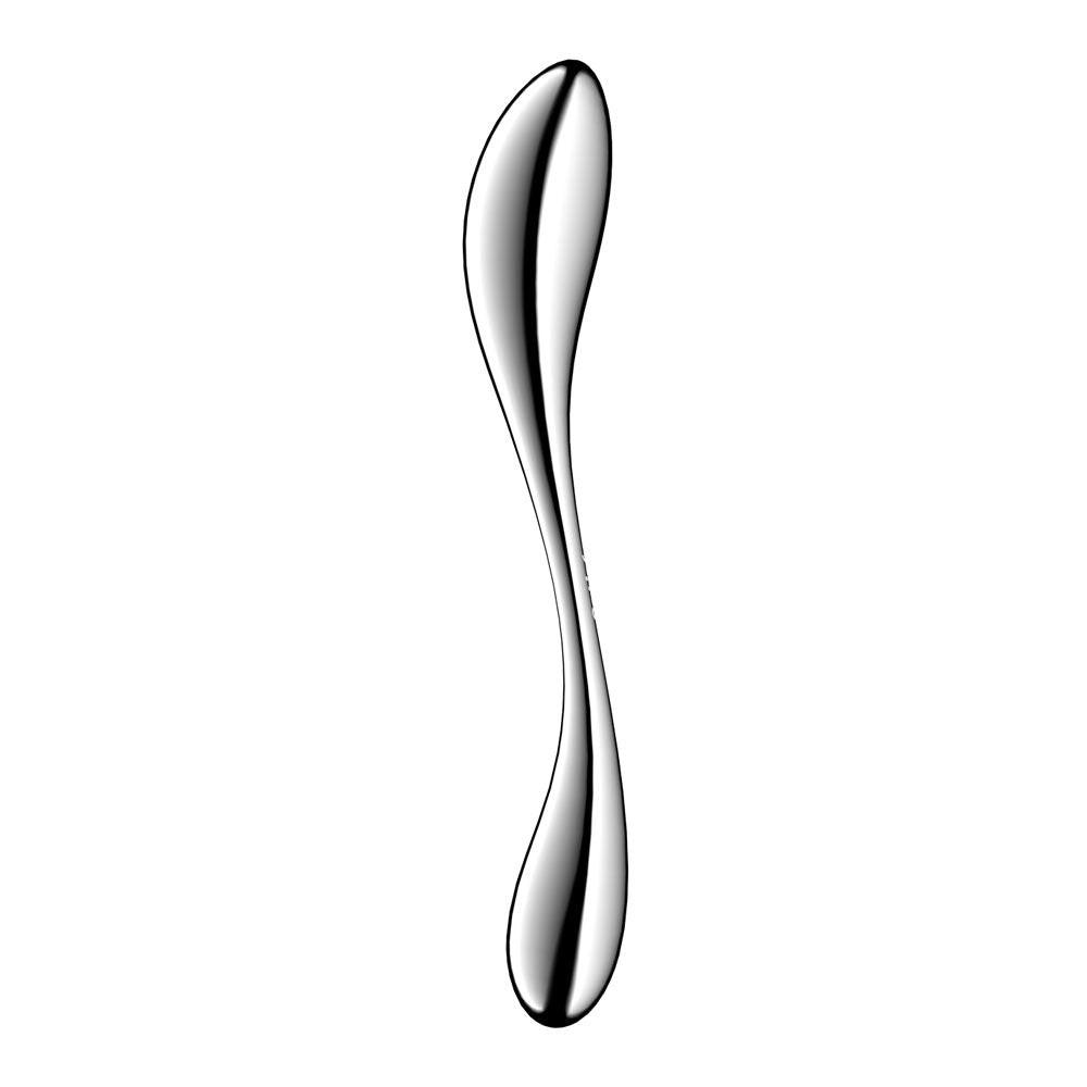 Satisfyer Star Force 3 - Chrome Steel 27 cm Dildo-4066998