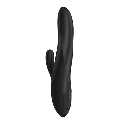 Satisfyer Heat Flex 3 - Black 23 cm USB-C Rechargeable Warming and Rotating Rabbit Vibrator - 4067650