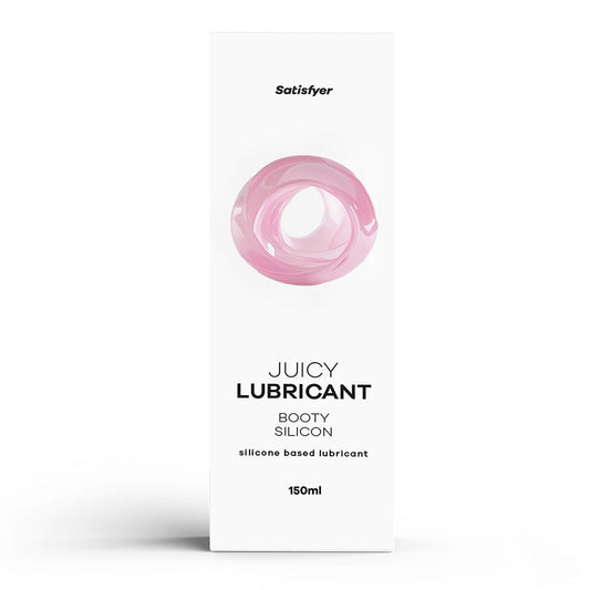 Satisfyer Juicy Lubricant 150 ml Booty Silicone - Silicone Based Anal Lubricant - 150 ml Bottle-4083025