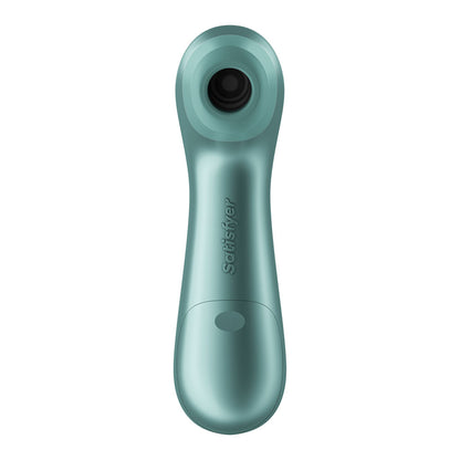 Satisfyer Pro 2+ Battery Series - Mint Green Air Pulse Clitoral Stimulator with Vibration - 4083582