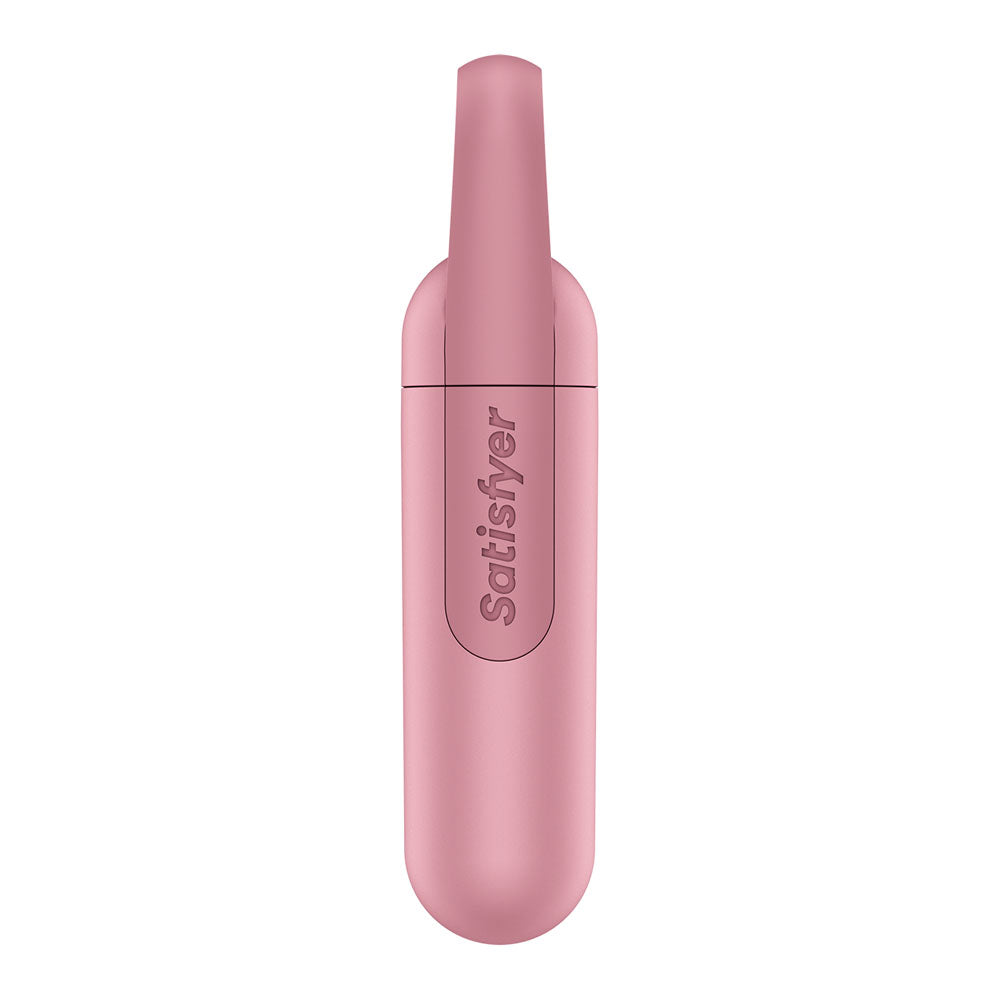 Satisfyer Bullet Groove - Battery Series - Rose Pink 9.8 cm Bullet - 4083698