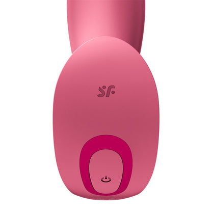 Satisfyer Top Secret+ Raspberry - Pink USB Rechargeable Wearable Vibrator with App Control - 4083872