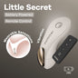 Satisfyer Little Secret - Battery Series - Beige Panty Vibrator with Remote - 4083957
