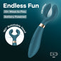 Satisfyer Endless Fun - Battery Series - Green 23.5 cm Stimulator - 4084046