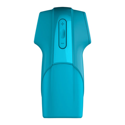 Satisfyer Men Vibration - Battery Series - Blue Vibrating Masturbator - 4084091