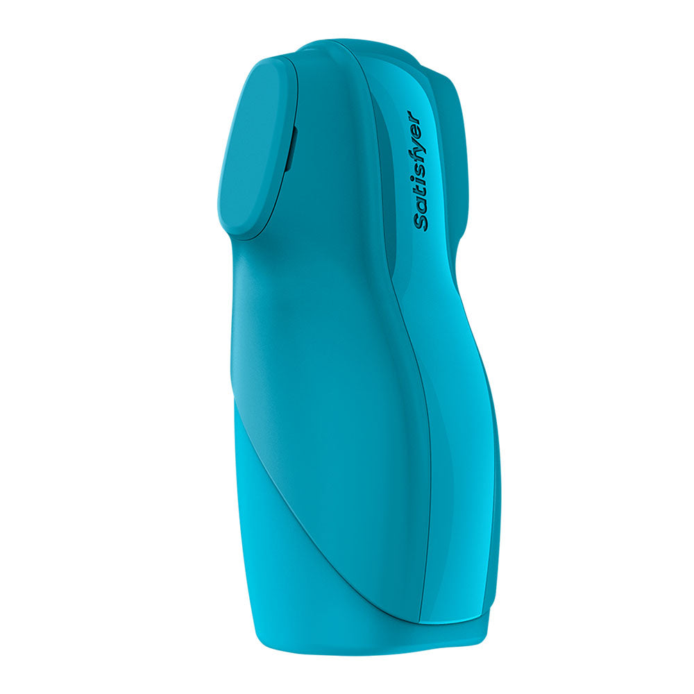 Satisfyer Men Vibration - Battery Series - Blue Vibrating Masturbator - 4084091