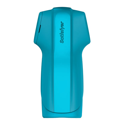 Satisfyer Men Vibration - Battery Series - Blue Vibrating Masturbator - 4084091