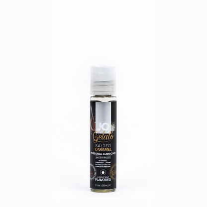 JO Gelato Salted Caramel Lube - 30 mL - Salted Caramel Flavoured Water Based Lubricant - 30 ml Bottle-41023