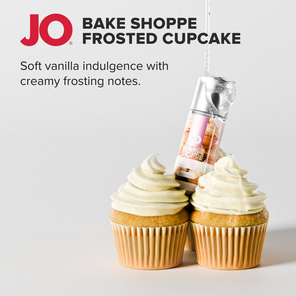 JO Bake Shoppe - Frosted Cupcake - Frosted Cupcake Flavoured Water Based Lubricant - 60 ml Bottle - 42052