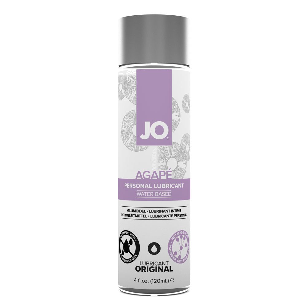 JO Agape Original Lube - 120 mL - Water Based Lubricant for Sensitive Skin - 120 ml Bottle-44049