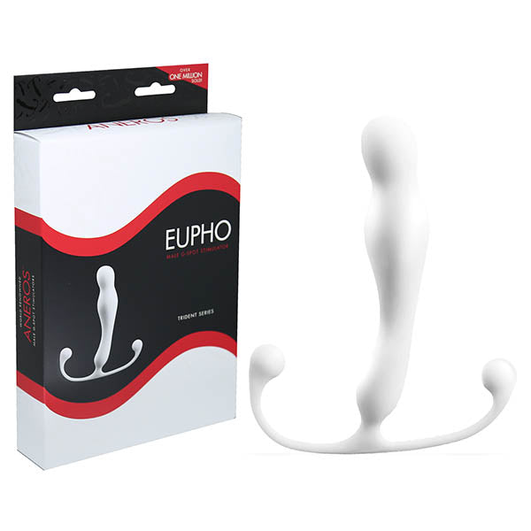 Aneros Eupho Trident - White Prostate Massager-894757001843