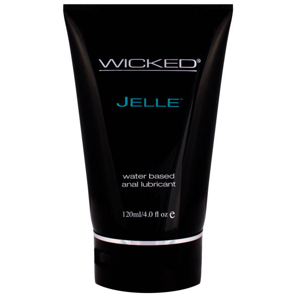 Wicked Jelle - Water Based Anal Lubricant - 120 ml (4 oz) Bottle-90105