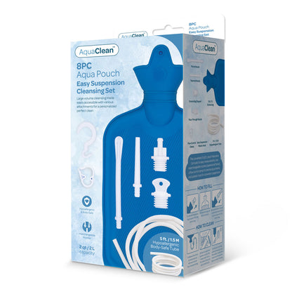 AquaClean 8PC Aqua Pouch - Easy Suspension Cleaning Set - 8 Piece Kit - AC118