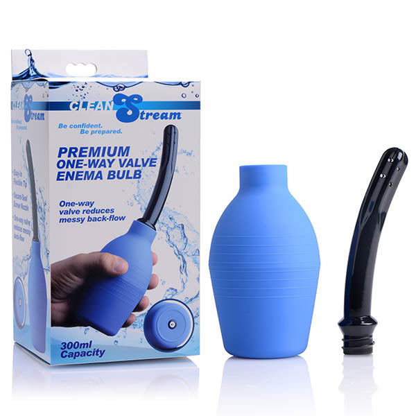 CleanStream Premium One-Way Valve Enema Douche - Unisex Douche - 300 ml-AF197