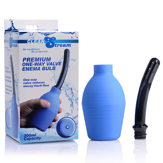 CleanStream Premium One-Way Valve Enema Douche - Unisex Douche - 300 ml-AF197