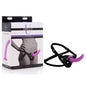 Strap-U Navigator - Purple 16.5 cm Silicone G-Spot Strap-On-AF216