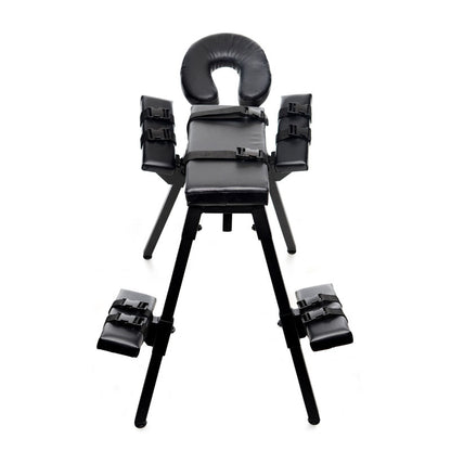 Master Series Obedience Extreme Sex Bench - Black Bondage Furniture-AF514