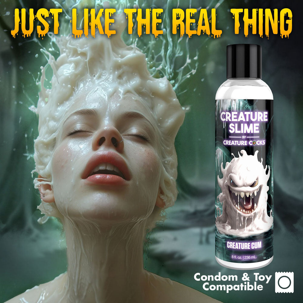 Creature Slime by Creature Cocks - Creature Cum - Cum Lubricant - 236 ml Pump Bottle-AH456-8OZ