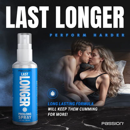 Passion Last Longer - Prolong Spray for Men - 59 ml-AH654