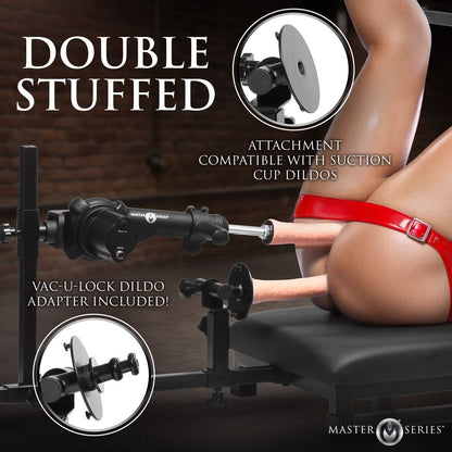 Master Series Breed Master - Breeding Restraint Stand with Sex Machine - AH791