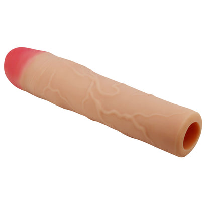 Party Up PHILIP 3 Inch Extender Sleeve - Flesh 3 Inch Penis Extender Sleeve-BI-026257-PU
