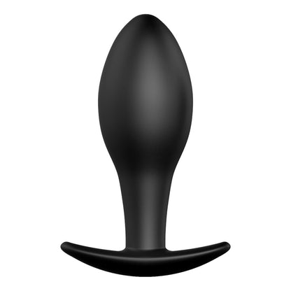Party Up JEFF Silicone Plug - Black 8.5 cm Butt Plug-BI-040038N-PU