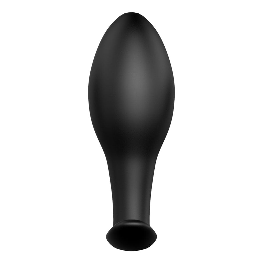 Party Up JEFF Silicone Plug - Black 8.5 cm Butt Plug-BI-040038N-PU