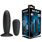 MR PLAY Remote Control Vibrating Anal Plug - Black USB Rechargeable Vibrating Butt Plug with Wireless Remote-BI-040045W-MR