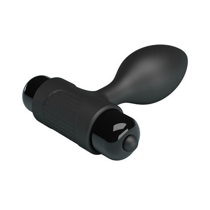 Party Up KEN Vibrating Butt Plug - Black 8.6 cm Vibrating Butt Plug-BI-040077-PU