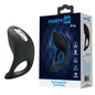 Party Up KING Rechargeable Cock Ring - Black USB Rechargeable Cock Ring-BI-210162-PU
