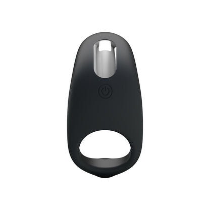 Party Up KING Rechargeable Cock Ring - Black USB Rechargeable Cock Ring-BI-210162-PU