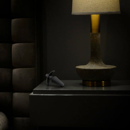 Anal Adventures Platinum Vibrating Plug - Black 12.7 cm (5) Vibrating Butt Plug-BL-10595