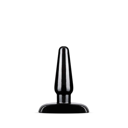 Anal Adventures Basic Anal Plug - Small - Black 10.8 cm Butt Plug-BL-18615