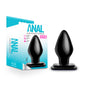 Anal Adventures XXL Plug - Black 15.2 cm (6) Butt Plug-BL-19905