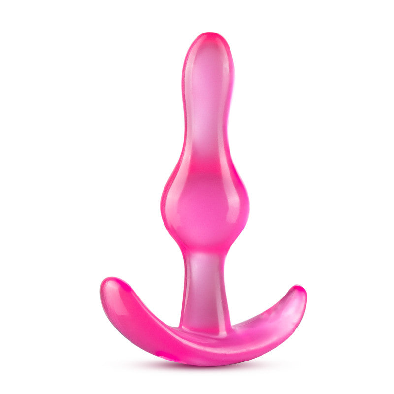 B Yours Curvy Anal Plug - Pink 8.9 cm Butt Plug-BL-24510