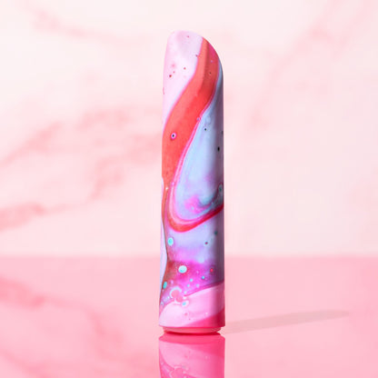 Limited Addiction Fascinate - Power Vibe - Peach 10.2 cm USB Rechargeable Bullet-BL-27519