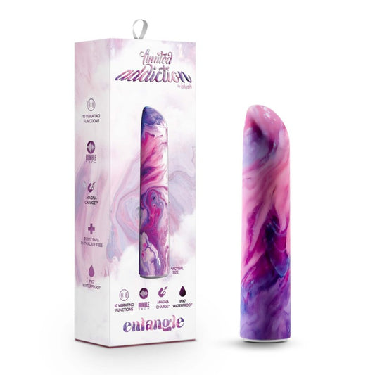 Limited Addiction Entangle - Power Vibe - Lilac 10.2 cm USB Rechargeable Bullet-BL-27540