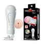 CRAZY BULL FLORA Vibrating Stroker - Flesh USB Rechargeable Vibrating Squeezeable Vagina Stroker with Suction Base-BM-00900T48Z