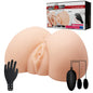 CRAZY BULL JUDY Vibrating Doggy Torso - Flesh Vibrating Doggy-Style Masturbator-BM-009095Z-1