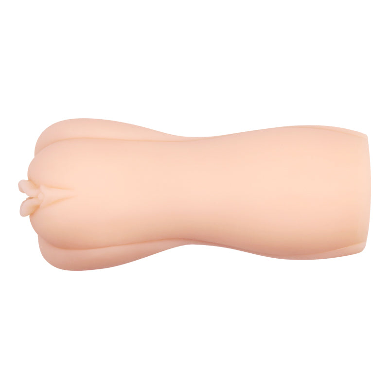 Enjoy some quality ''personal time'' with this stroker! This masturbator looks amazingly realistic with its soft
