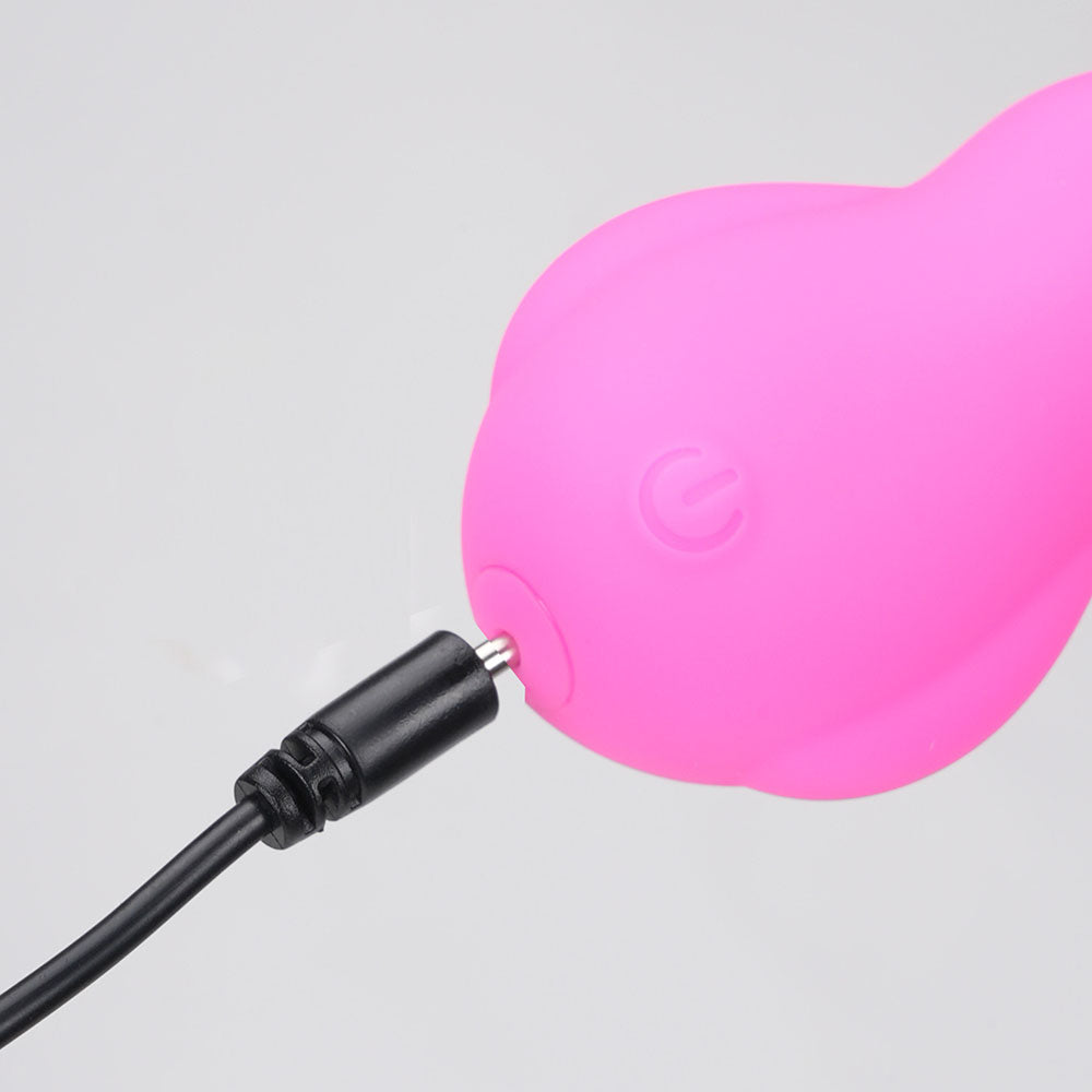 Maia BRI - Pink - Pink 9 cm USB Rechargeable Vibrating Bunny Bullet-BO-25-05-PINK