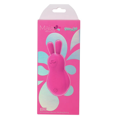Maia BRI - Pink - Pink 9 cm USB Rechargeable Vibrating Bunny Bullet-BO-25-05-PINK