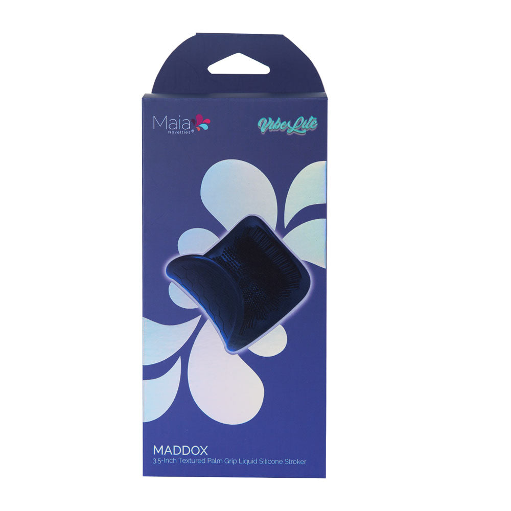 Maia MADDOX - Blue Textured Stroker Sleeve-BO-25-13-BLUE