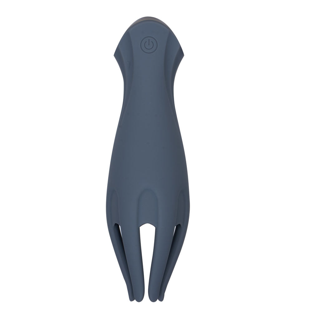 Maia LEO - Grey - Grey USB Rechargeable Penis Head Tickler-BO-25-18-GREY