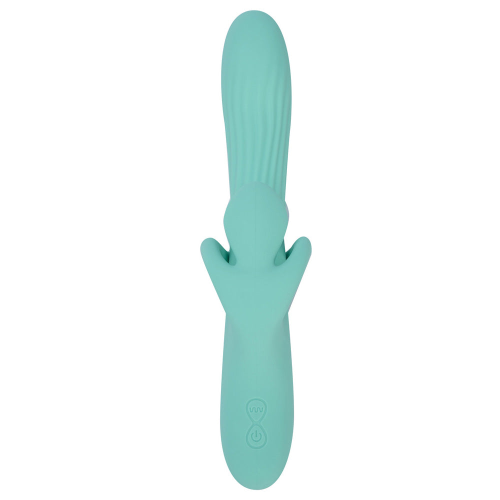 Maia TENLEY - Mint Green 24.1 cm USB Rechargeable Gyrating Rabbit Vibrator - BO-25-31-GREEN