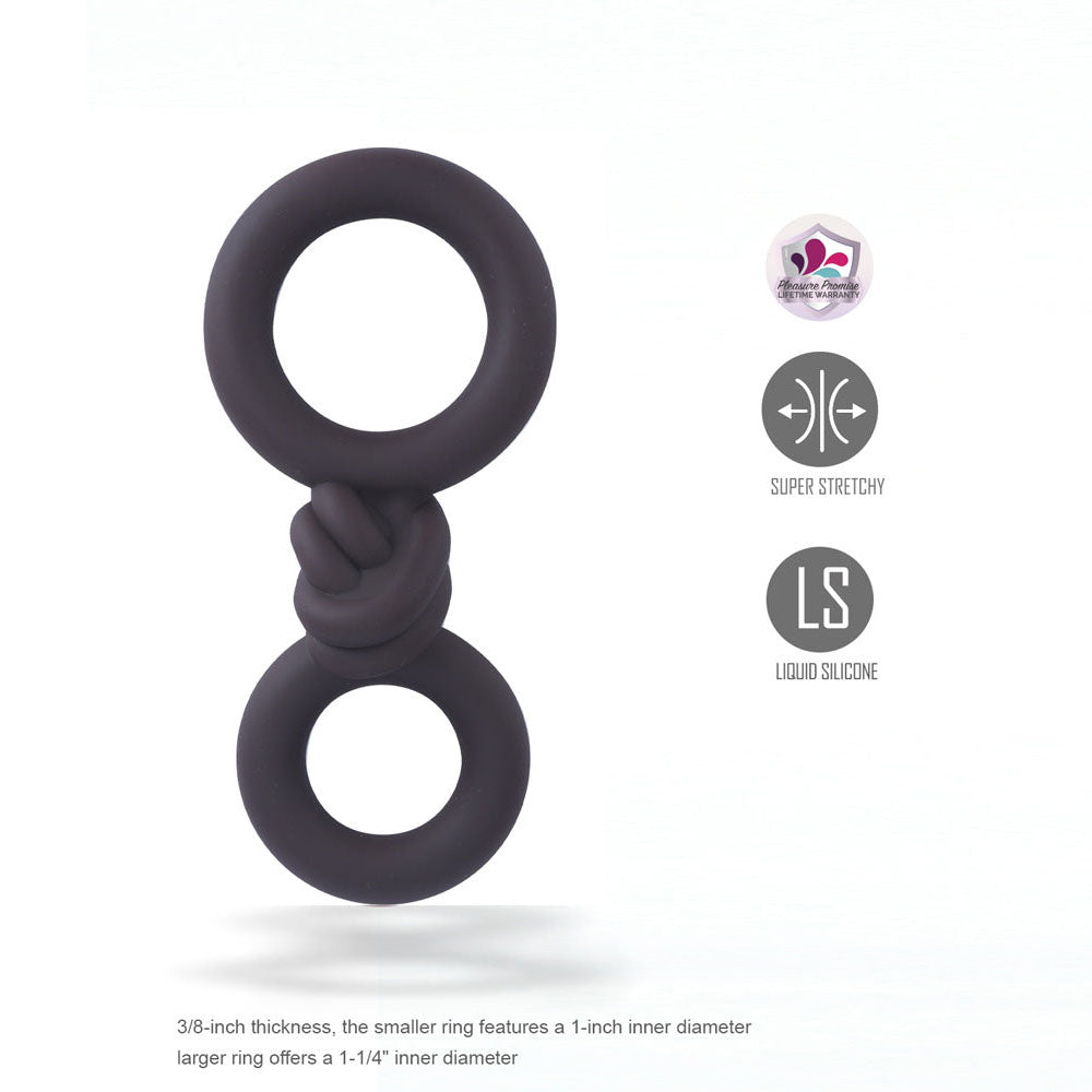 Maia COOPER - Chocolate - Chocolate Brown Cock & Balls Rings - BO-26-03-CHOC