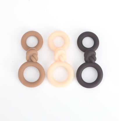 Maia COOPER - Chocolate - Chocolate Brown Cock & Balls Rings - BO-26-03-CHOC