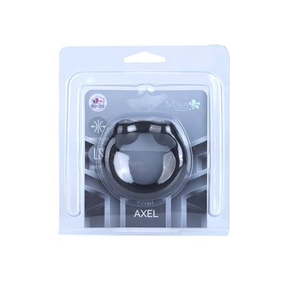 Maia AXEL - Black Beaded Cock Ring - BO-26-04